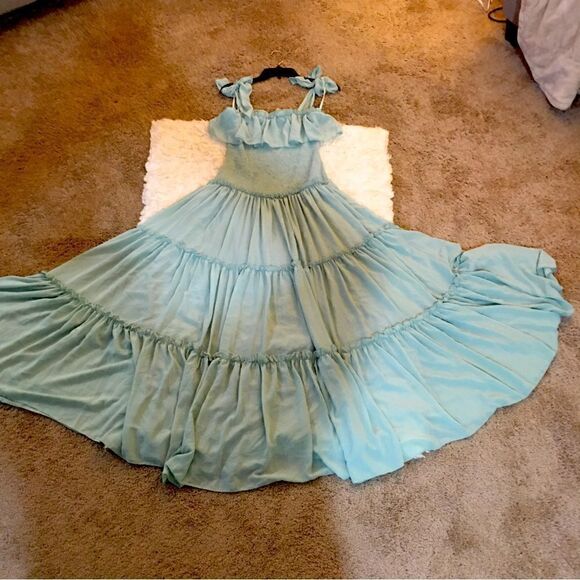 LULUS LIKE A FAIRY TALE FLARE OUT MAXI - Picture 6 of 8